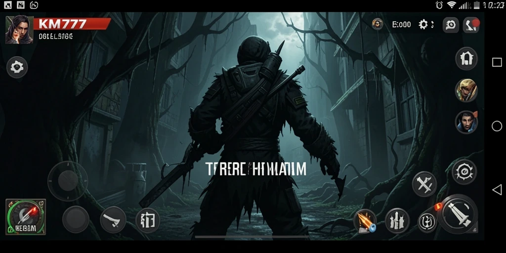 Tampak menegangkan dari gameplay <strong>KM777</strong> dengan suasana Horror yang mencekam.