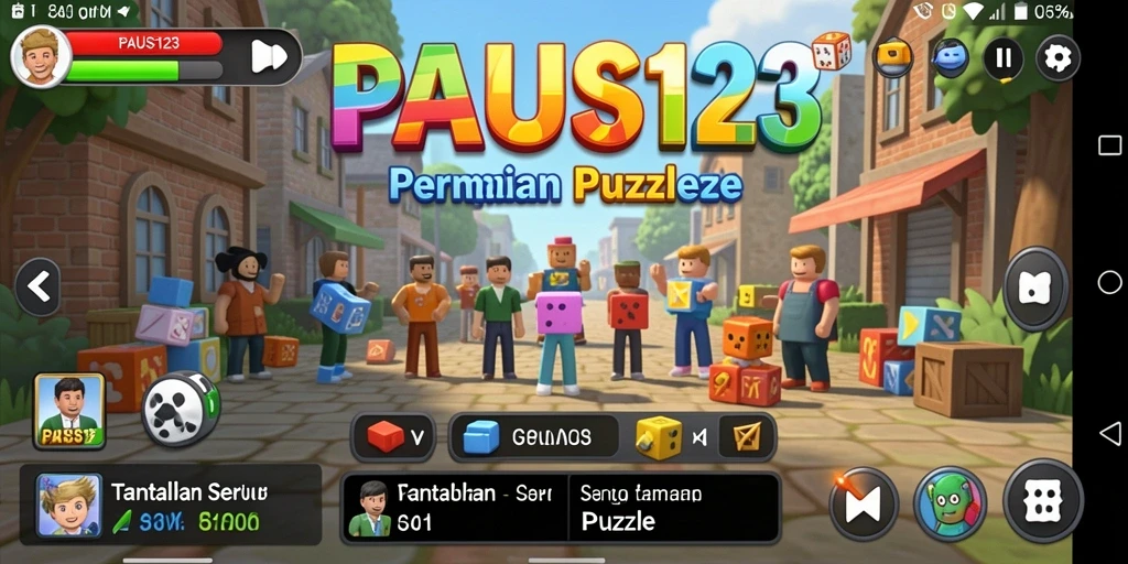 Tampilan gameplay PAUS123 yang mengasyikkan dan menantang setiap teka-teki.