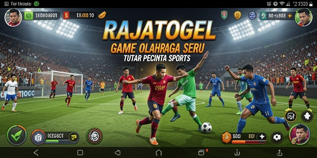 Tangkapan layar utama RAJATOGEL menampilkan aksi olahraga yang mendebarkan.